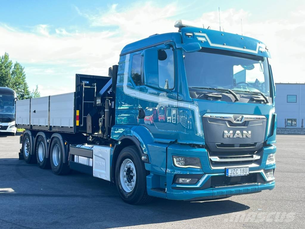 MAN MAN TGS 35.510 8x4-4 BL شاحنات الرافعات