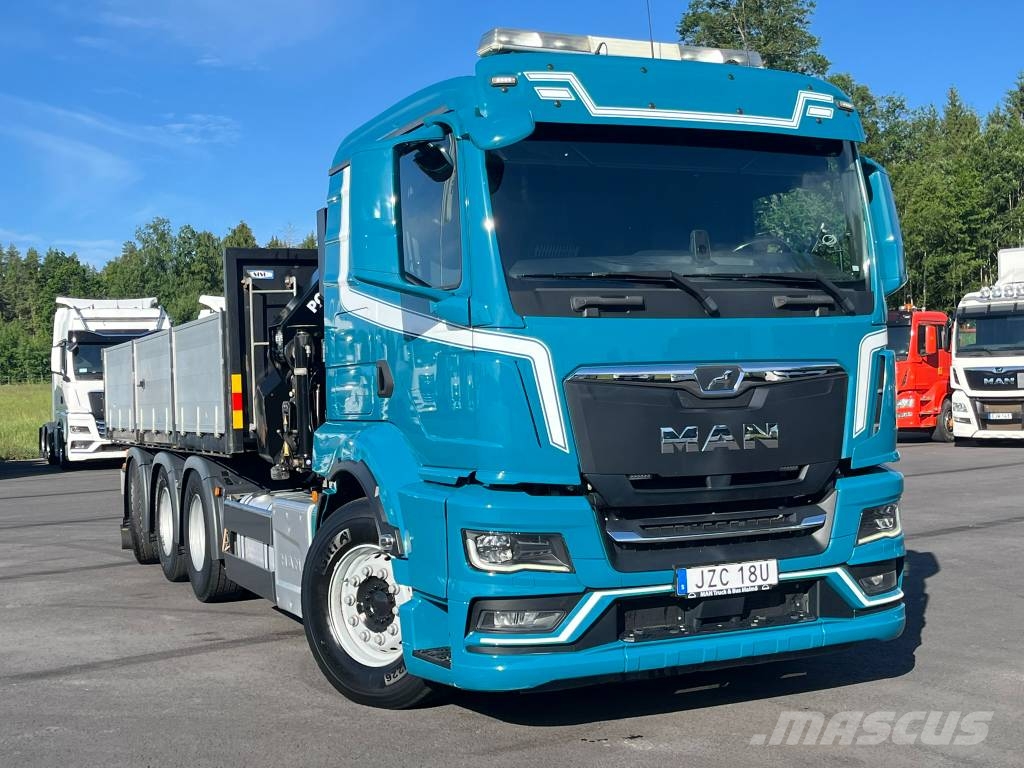 MAN MAN TGS 35.510 8x4-4 BL شاحنات الرافعات
