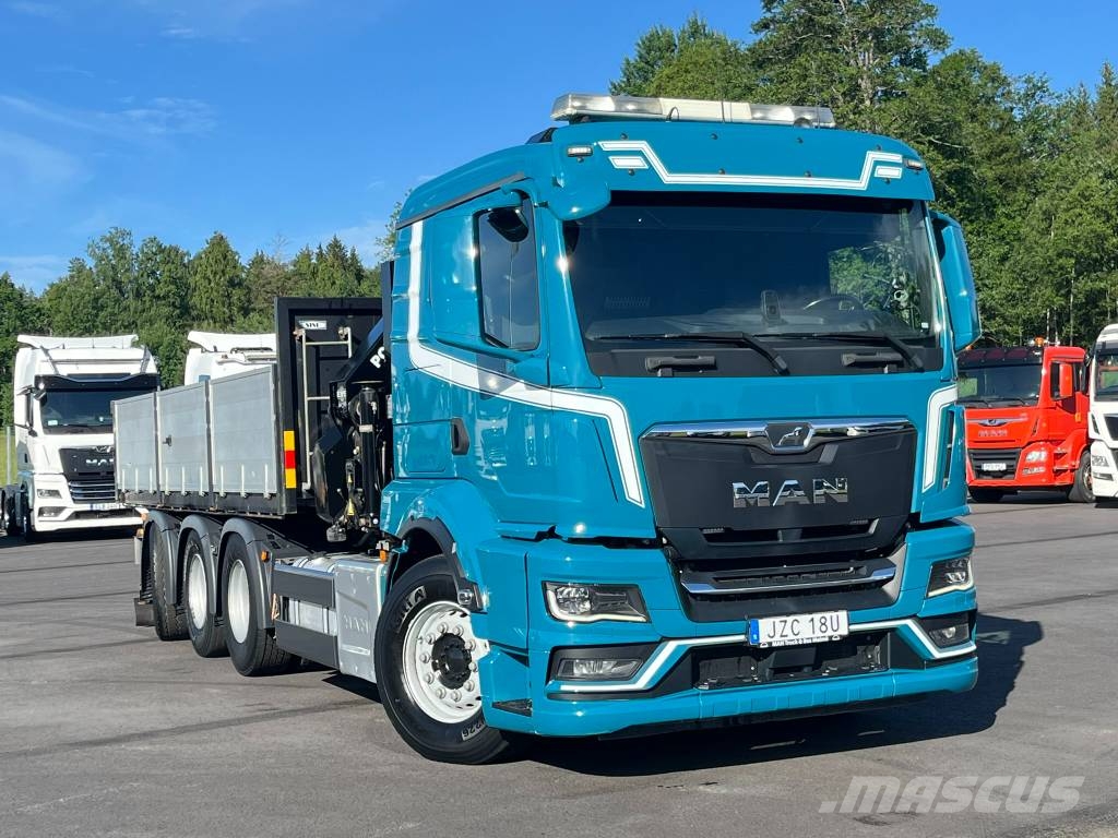 MAN MAN TGS 35.510 8x4-4 BL شاحنات الرافعات