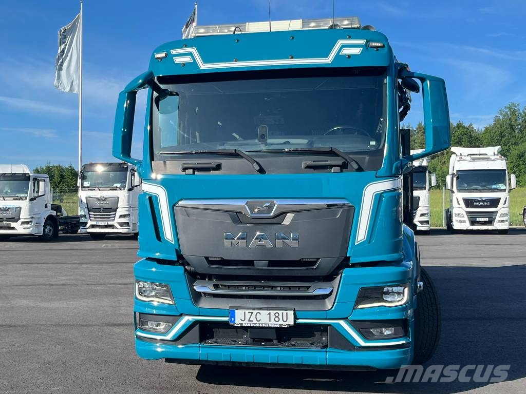MAN MAN TGS 35.510 8x4-4 BL شاحنات الرافعات