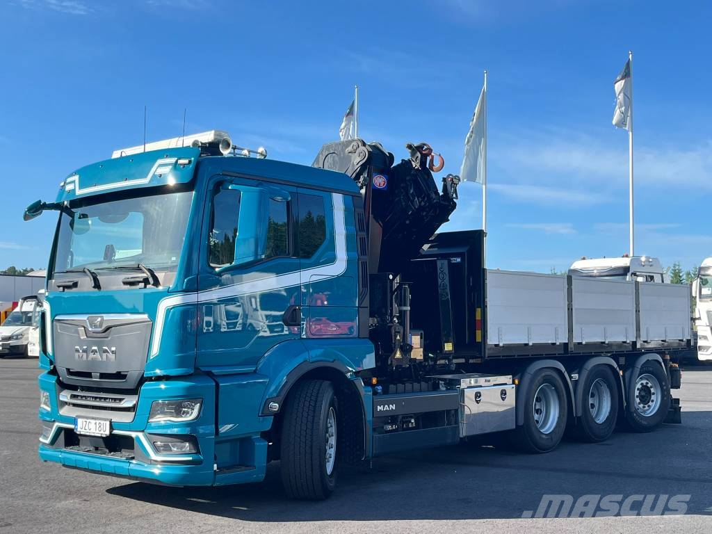 MAN MAN TGS 35.510 8x4-4 BL شاحنات الرافعات