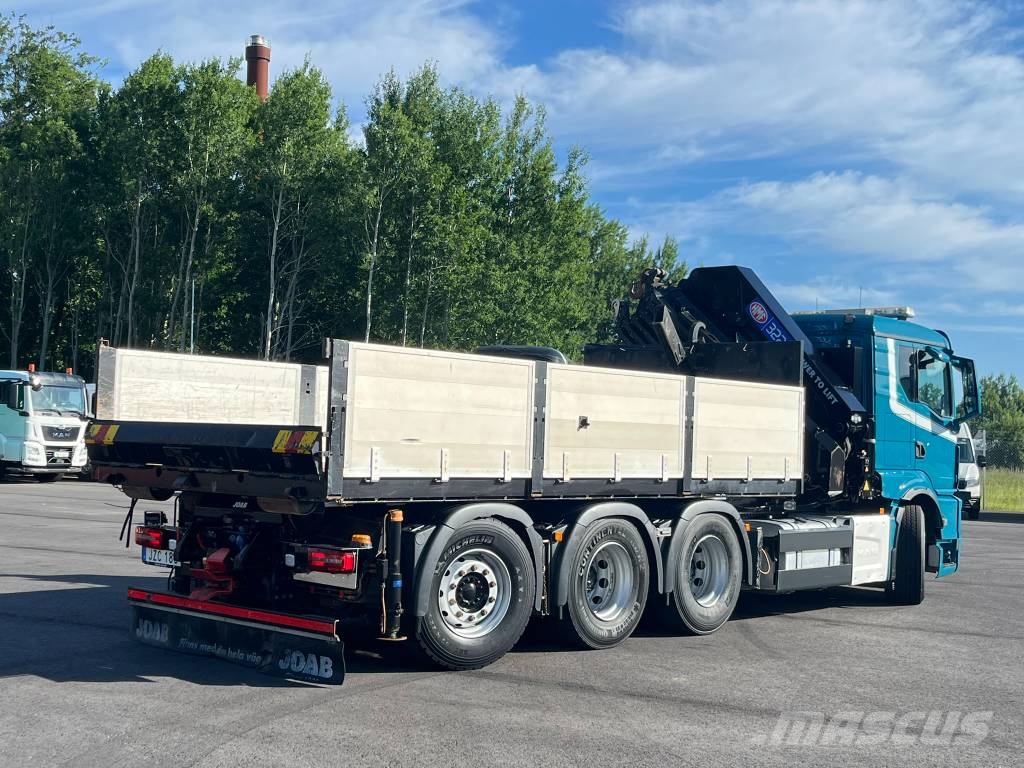 MAN MAN TGS 35.510 8x4-4 BL شاحنات الرافعات