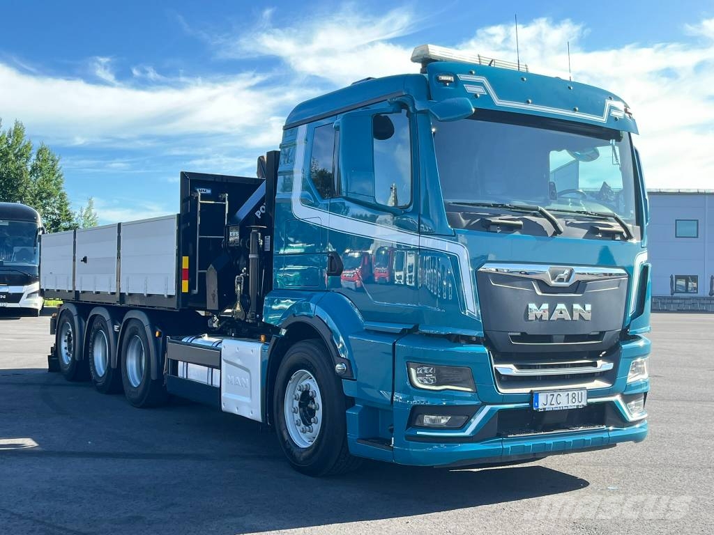 MAN MAN TGS 35.510 8x4-4 BL شاحنات الرافعات