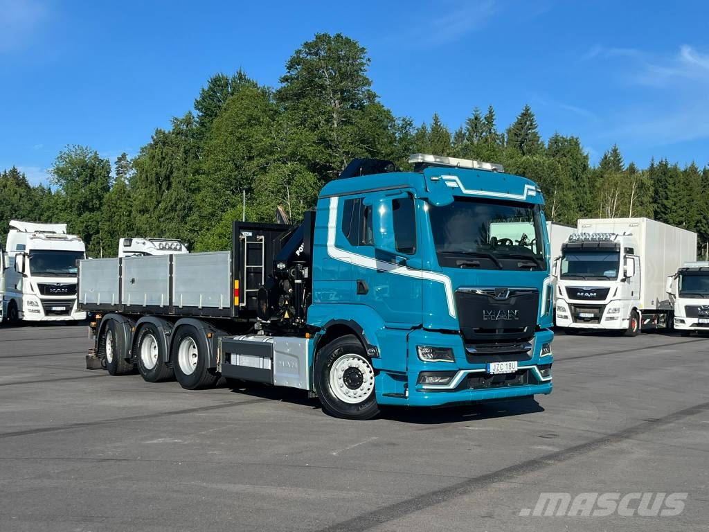 MAN MAN TGS 35.510 8x4-4 BL شاحنات الرافعات