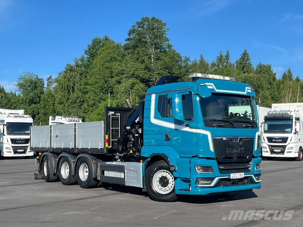 MAN MAN TGS 35.510 8x4-4 BL شاحنات الرافعات