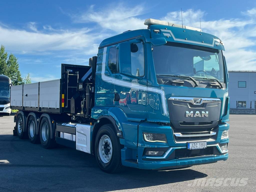 MAN MAN TGS 35.510 8x4-4 BL شاحنات الرافعات