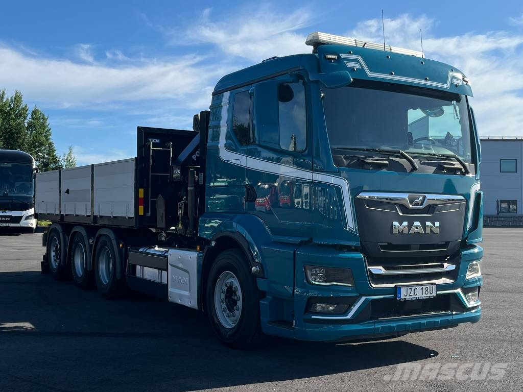 MAN MAN TGS 35.510 8x4-4 BL شاحنات الرافعات
