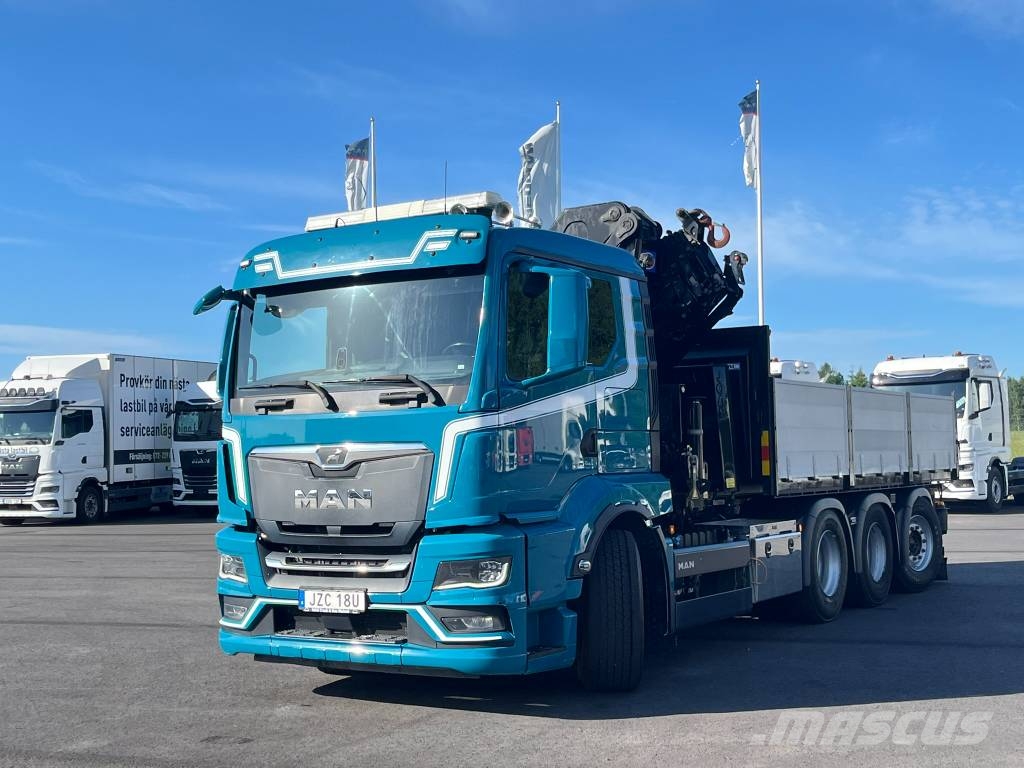 MAN MAN TGS 35.510 8x4-4 BL شاحنات الرافعات