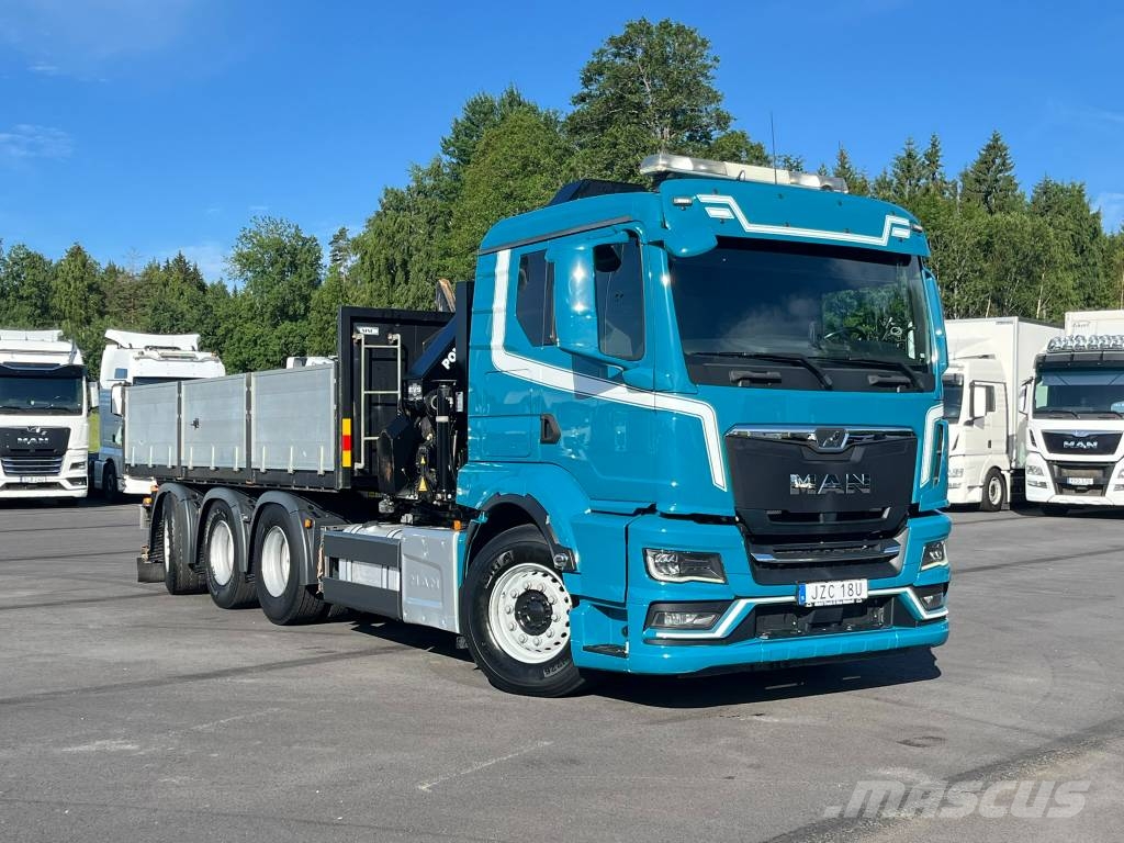 MAN MAN TGS 35.510 8x4-4 BL شاحنات الرافعات