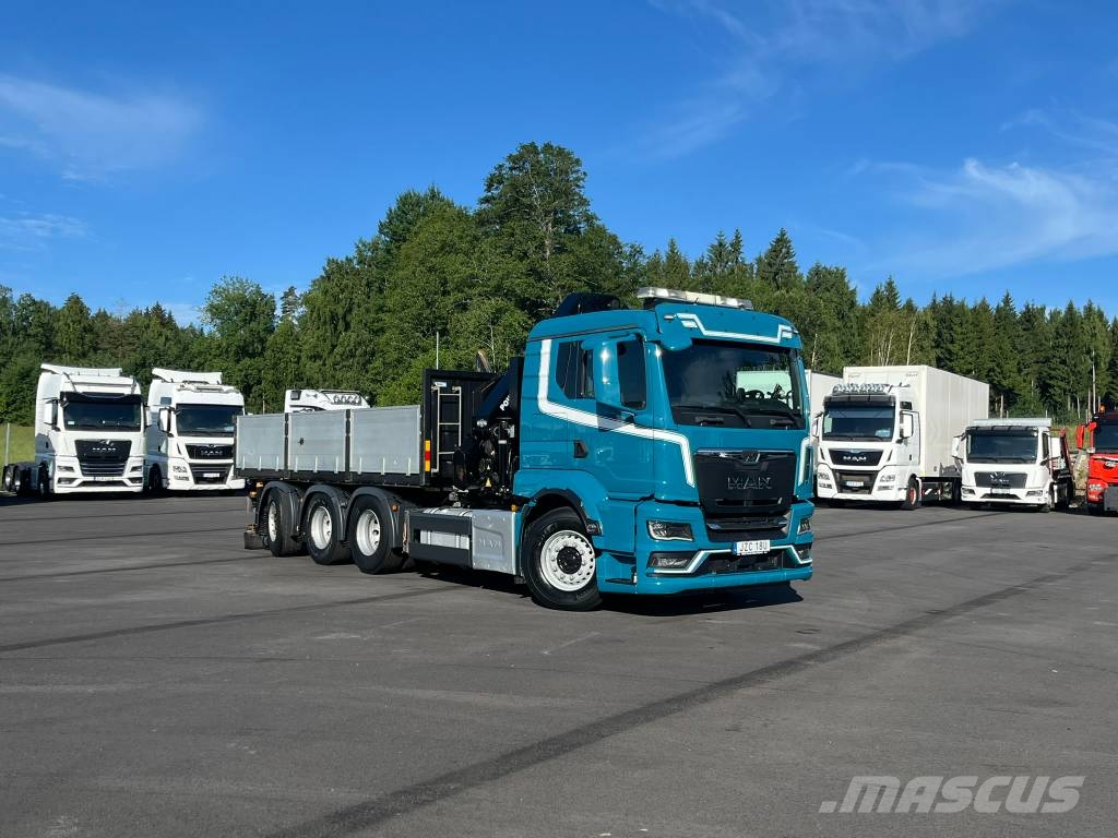 MAN MAN TGS 35.510 8x4-4 BL شاحنات الرافعات