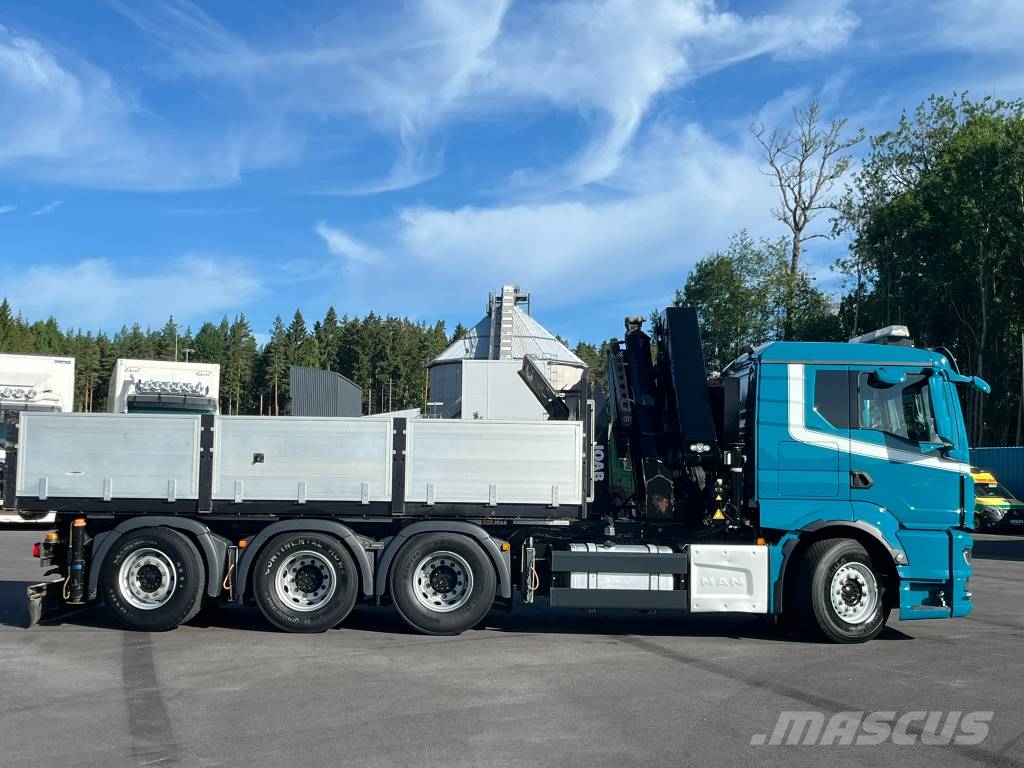 MAN MAN TGS 35.510 8x4-4 BL شاحنات الرافعات