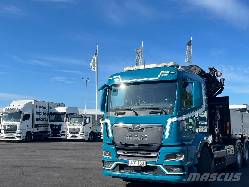 MAN MAN TGS 35.510 8x4-4 BL شاحنات الرافعات