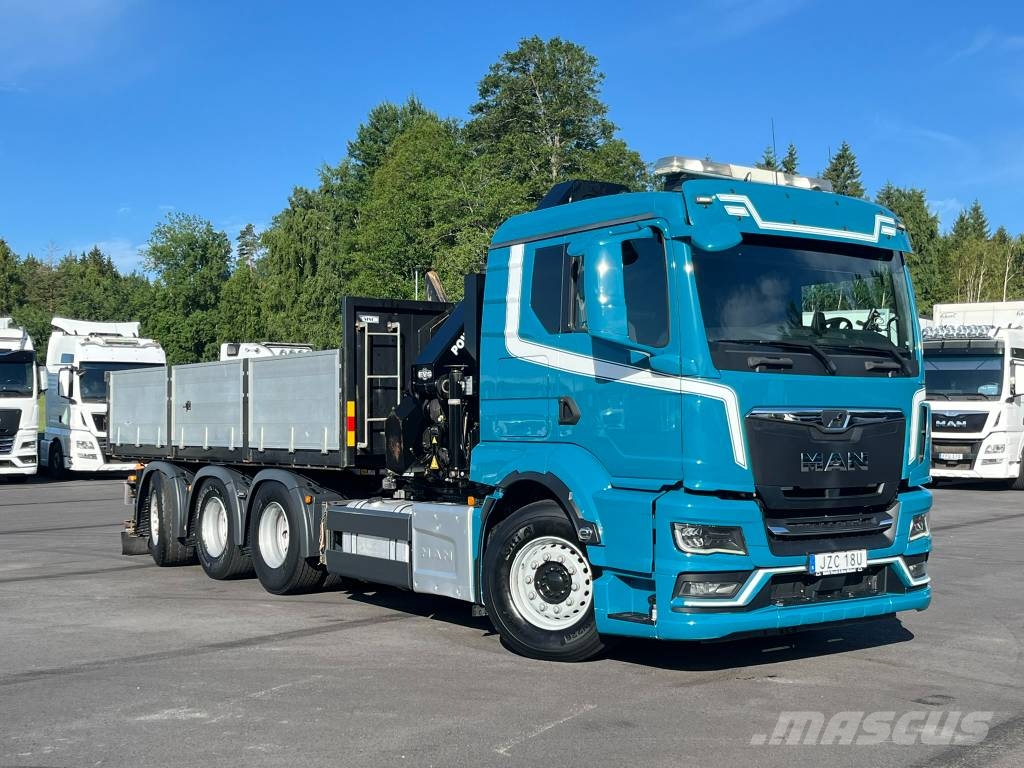 MAN MAN TGS 35.510 8x4-4 BL شاحنات الرافعات