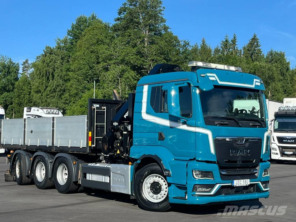 MAN MAN TGS 35.510 8x4-4 BL شاحنات الرافعات