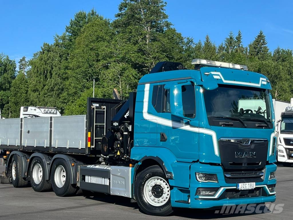 MAN MAN TGS 35.510 8x4-4 BL شاحنات الرافعات