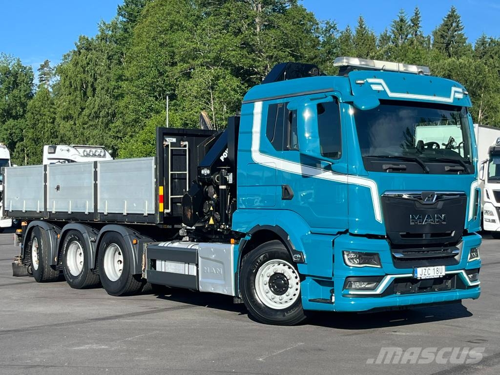 MAN MAN TGS 35.510 8x4-4 BL شاحنات الرافعات