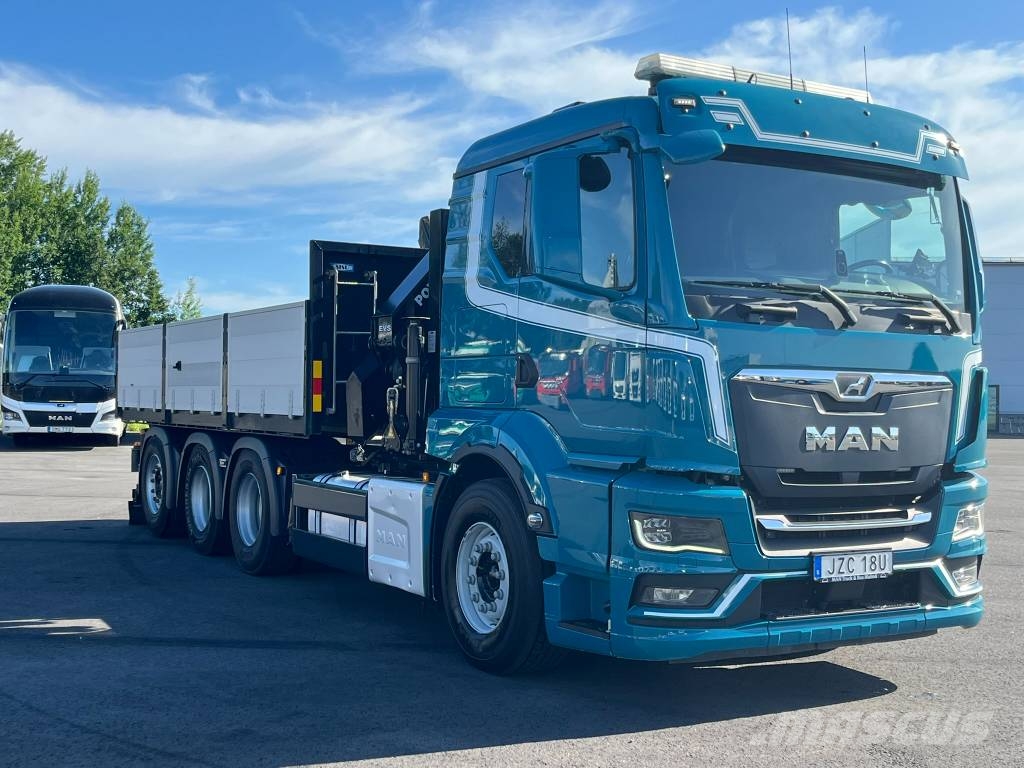 MAN MAN TGS 35.510 8x4-4 BL شاحنات الرافعات