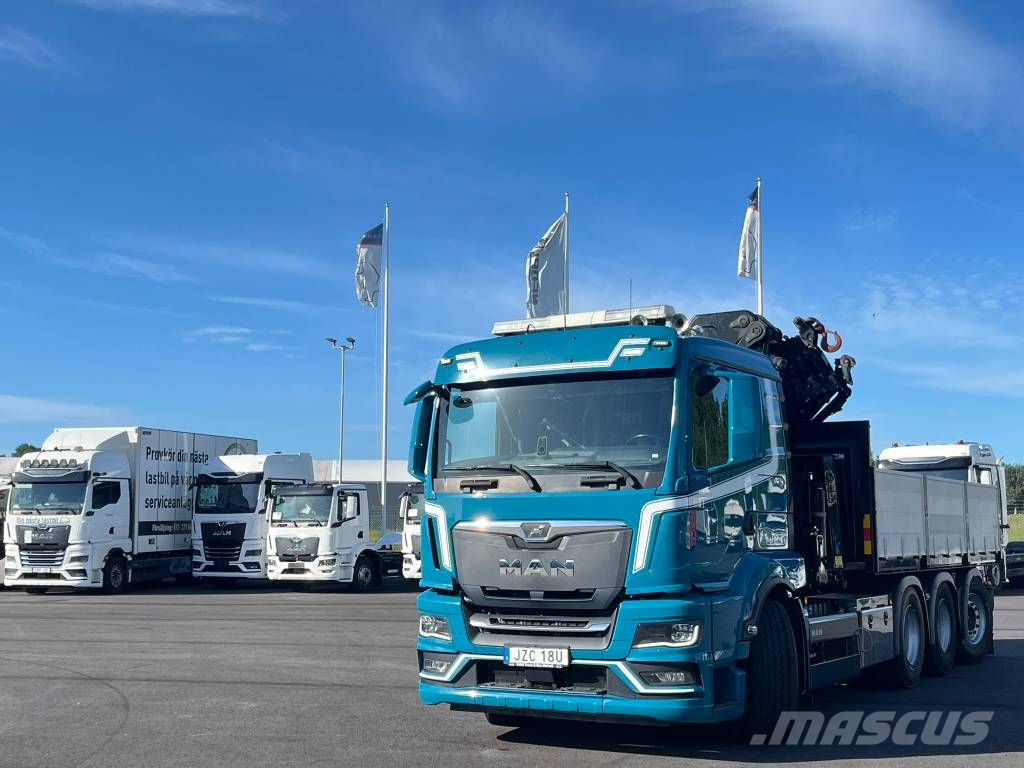 MAN MAN TGS 35.510 8x4-4 BL شاحنات الرافعات