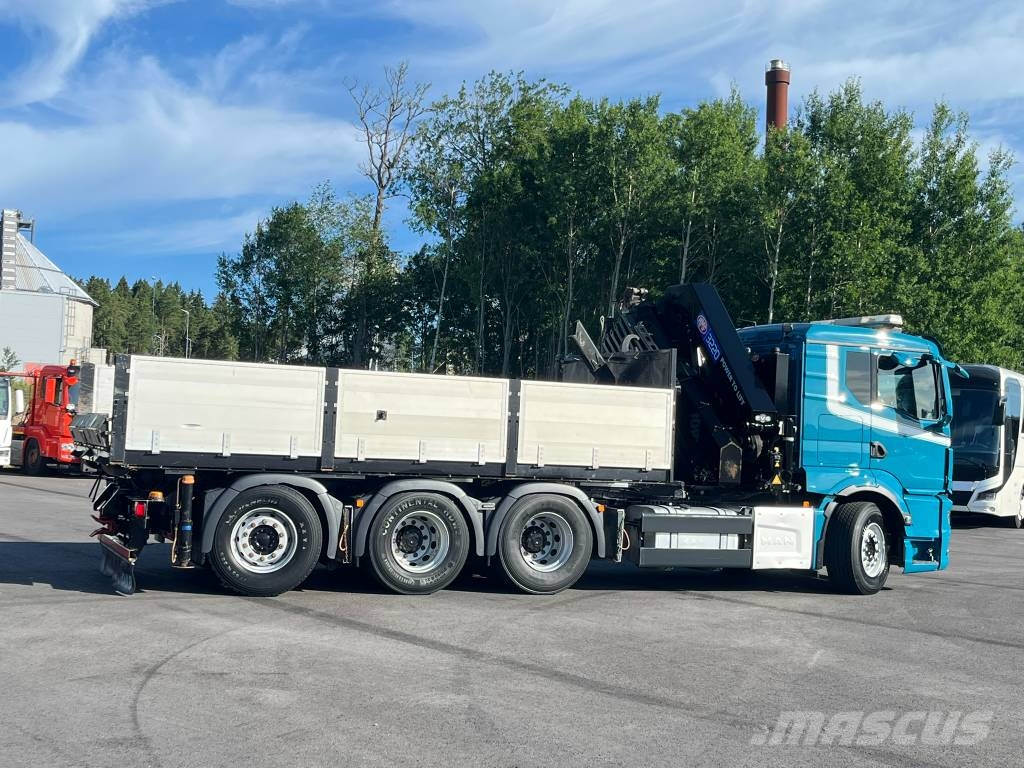 MAN MAN TGS 35.510 8x4-4 BL شاحنات الرافعات