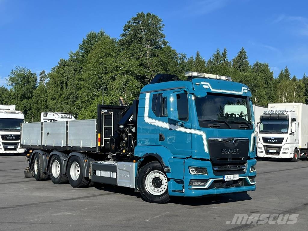 MAN MAN TGS 35.510 8x4-4 BL شاحنات الرافعات