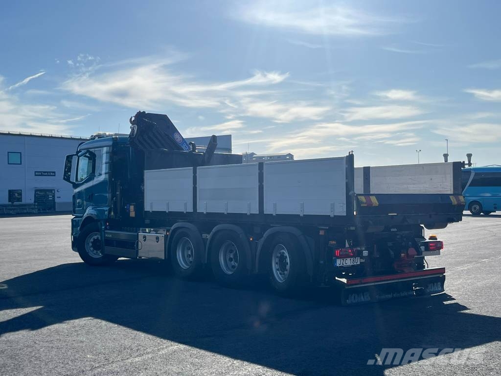 MAN MAN TGS 35.510 8x4-4 BL شاحنات الرافعات