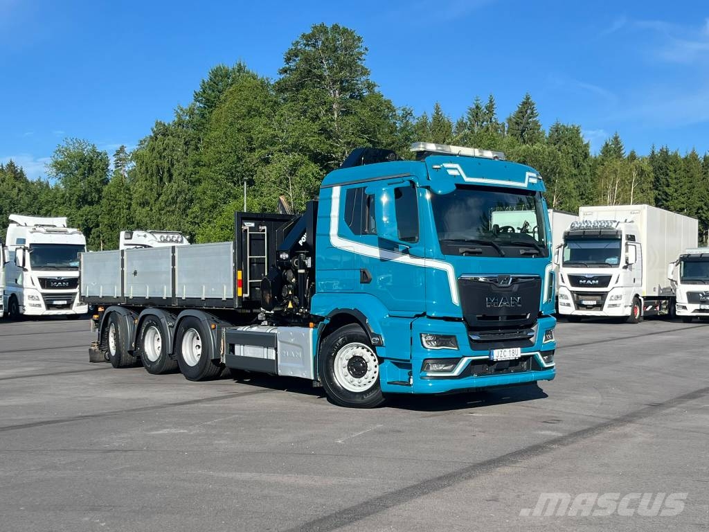 MAN MAN TGS 35.510 8x4-4 BL شاحنات الرافعات