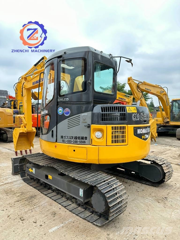 Komatsu PC 78 US/7tons/cheap/Farming/Stable/durable Midi excavators  7t - 12t
