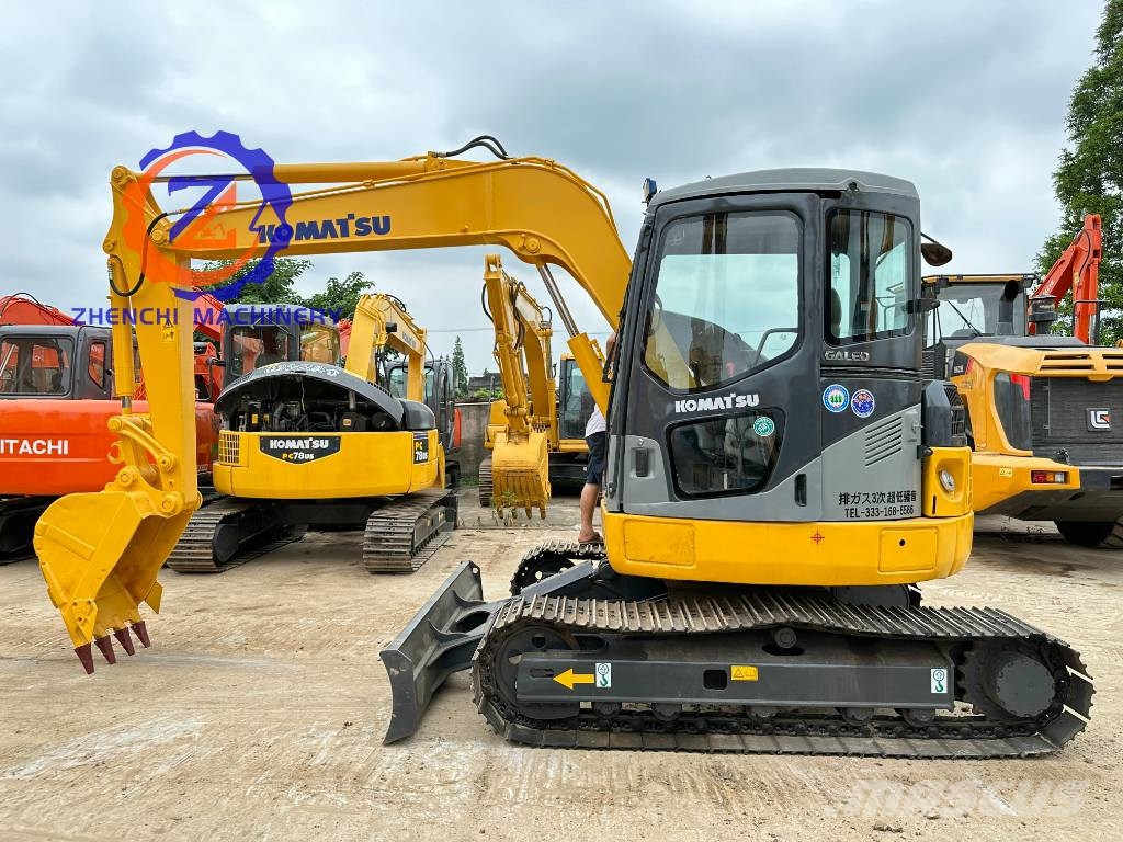 Komatsu PC 78 US/7tons/cheap/Farming/Stable/durable Midi excavators  7t - 12t