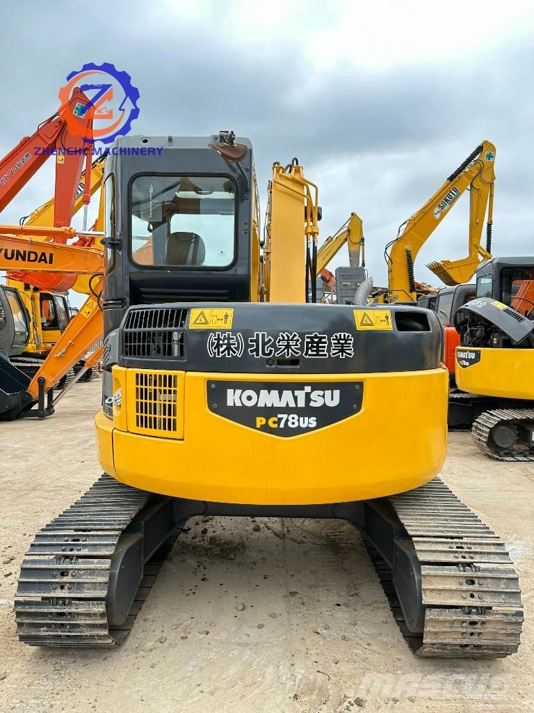 Komatsu PC 78 US/7tons/cheap/Farming/Stable/durable Midi excavators  7t - 12t