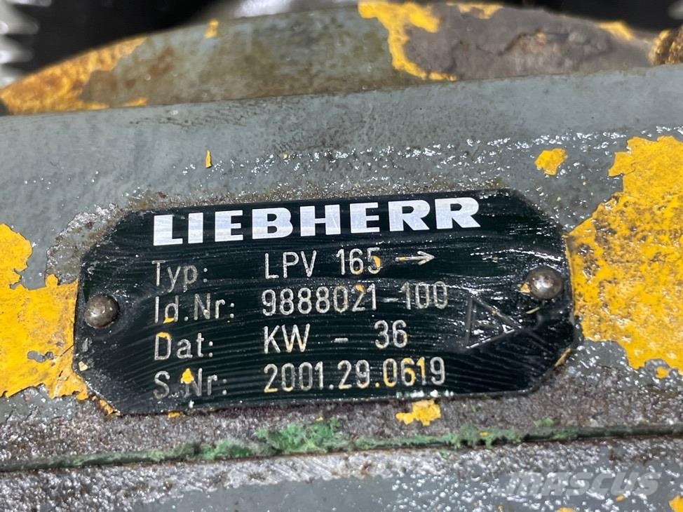 Liebherr R954-9888021-LPV165-Load sensing pump Гидравлическая система