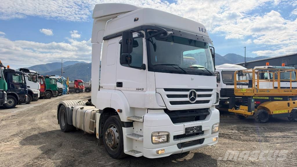 Mercedes-Benz AXOR 1843 TRACTOR UNIT - TIPPER HYDRAULICS Влекачи