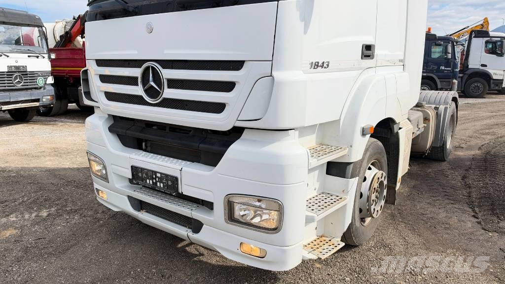 Mercedes-Benz AXOR 1843 TRACTOR UNIT - TIPPER HYDRAULICS Влекачи