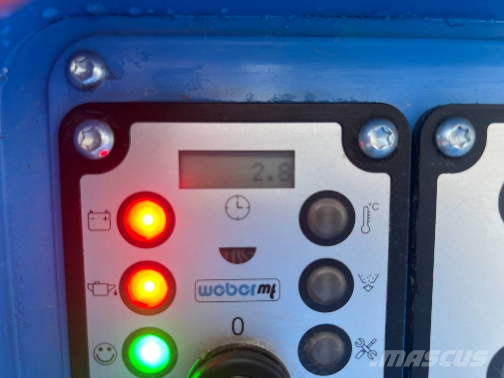 Weber CR 6 Diesel CCD Rüttelplatte / DEMO / 2.8 h / 2022 دكاكات أفقية