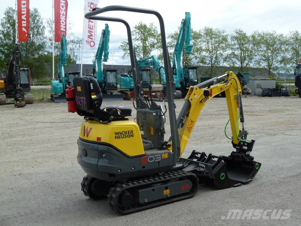Wacker Neuson 803 Mini excavators < 7t (Mini diggers)
