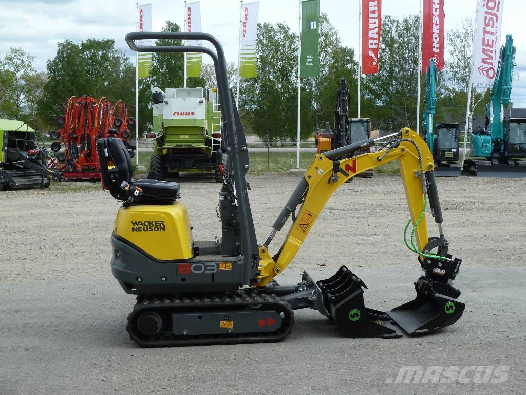 Wacker Neuson 803 Mini excavators < 7t (Mini diggers)