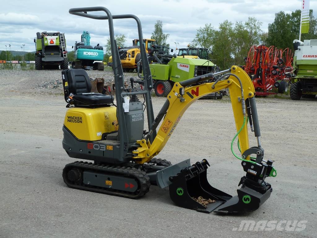 Wacker Neuson 803 Mini excavators < 7t (Mini diggers)