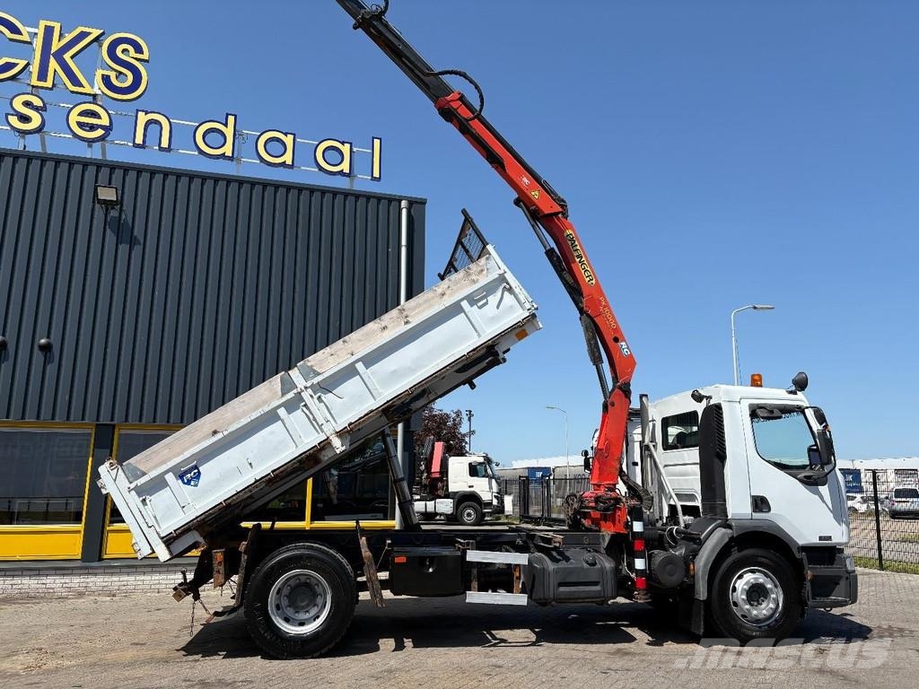 Renault Premium + PALFINGER PK 10000. 2 X EXT. + REMOTE + All terrain cranes