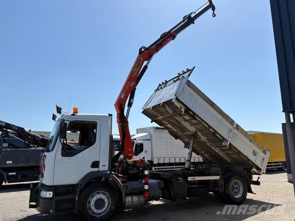 Renault Premium + PALFINGER PK 10000. 2 X EXT. + REMOTE + All terrain cranes