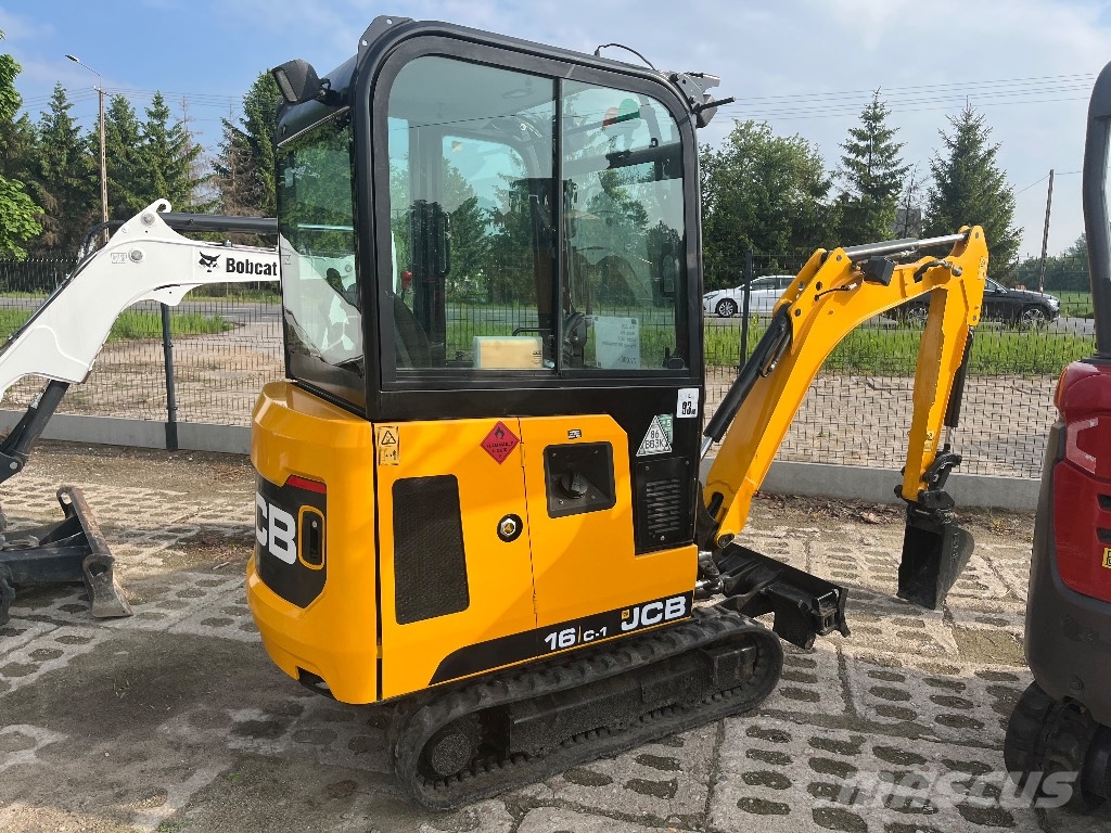 JCB 16 C-1 Mini ekskavatörler, 7 tona dek