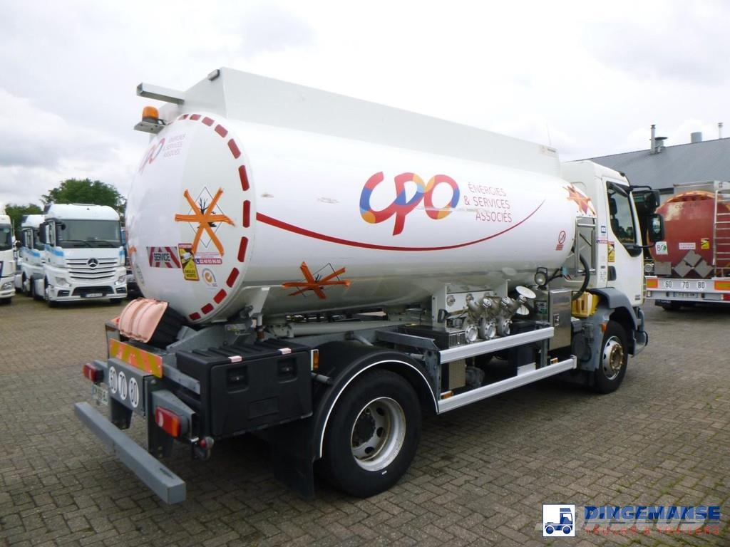 DAF LF 55.220 4X2 fuel tank 10 m3 / 3 comp Cisterne
