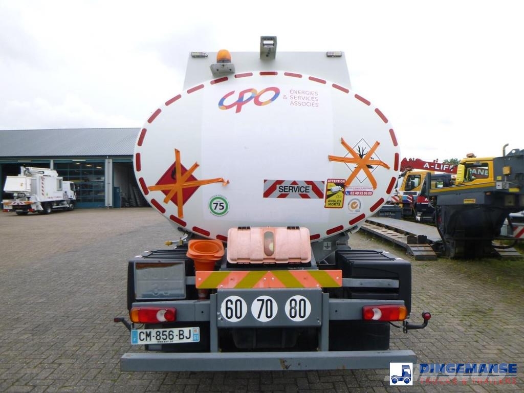 DAF LF 55.220 4X2 fuel tank 10 m3 / 3 comp Cisterne