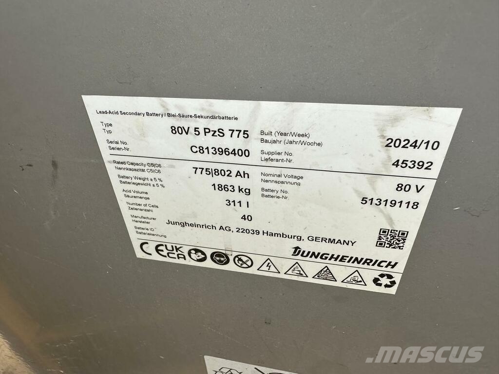 Jungheinrich EFG S30s-500DZ-ss Electric forklifts