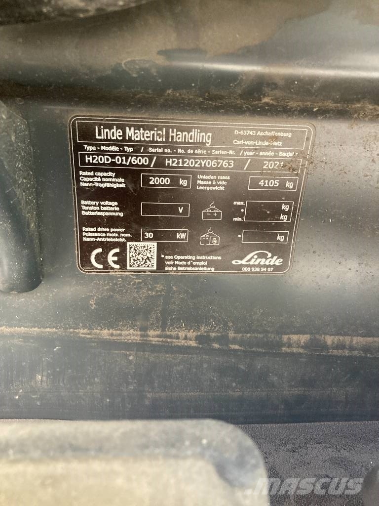 Linde H20/600D/1202 Dizel forkliftler