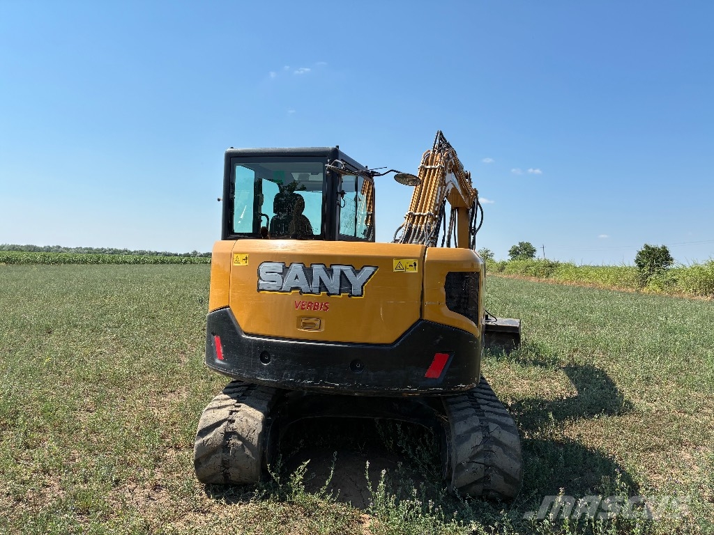 Sany SY80U Escavadoras Midi 7t - 12t
