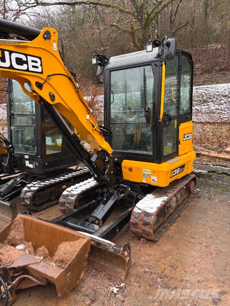 JCB 36 C-1 Mini ekskavatörler, 7 tona dek