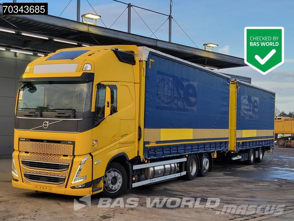 Volvo FH 460 6X2 LNG COMBI Sliding roof VEB+ Automatic A Tents