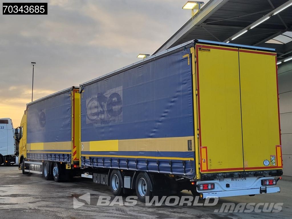 Volvo FH 460 6X2 LNG COMBI Sliding roof VEB+ Automatic A Tents