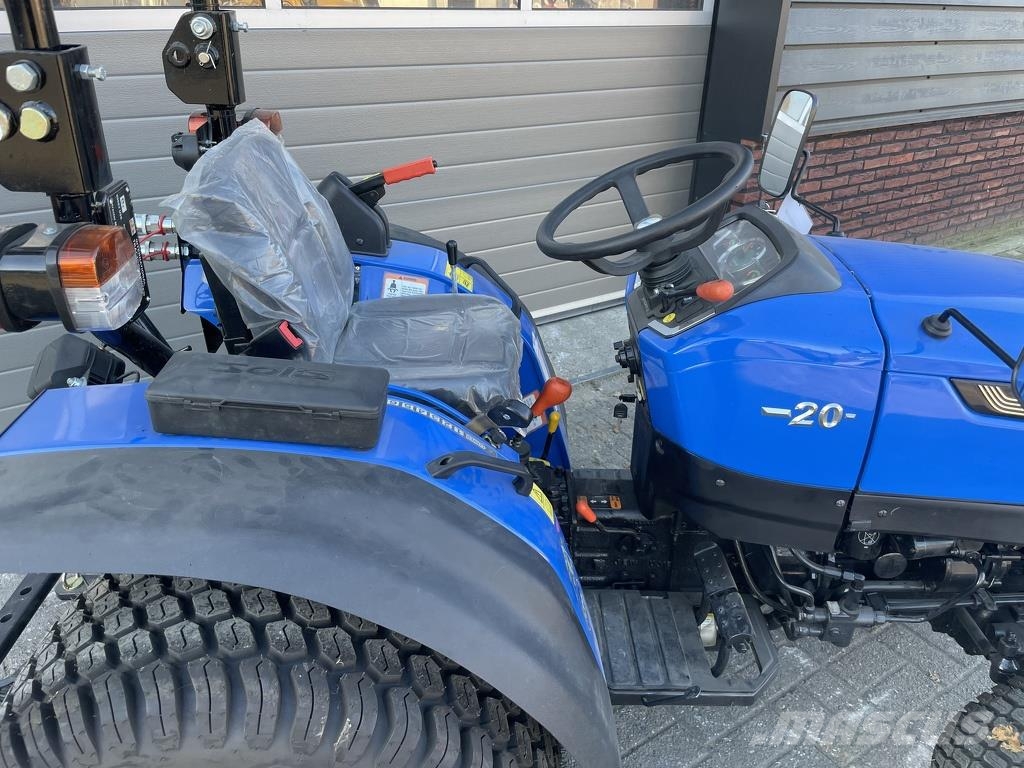 Solis 20 minitractor NIEUW (18.5 PK mitsubishi) incl gaz Tractoren