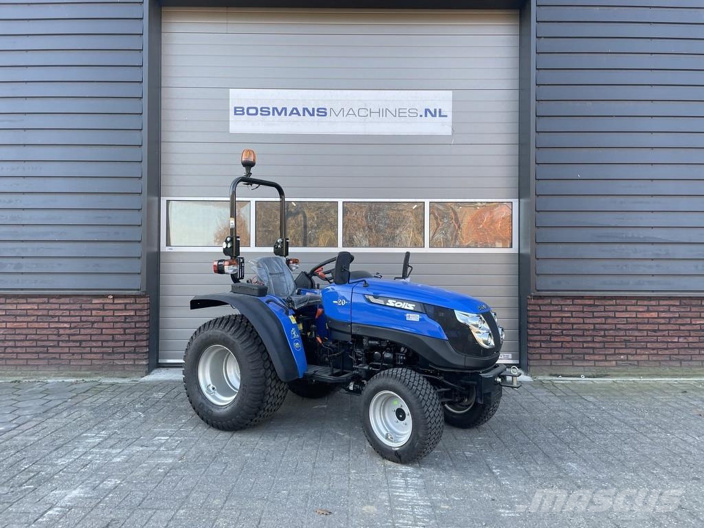 Solis 20 minitractor NIEUW (18.5 PK mitsubishi) incl gaz Tractoren