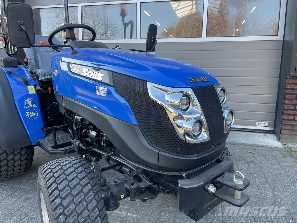Solis 20 minitractor NIEUW (18.5 PK mitsubishi) incl gaz Tractoren